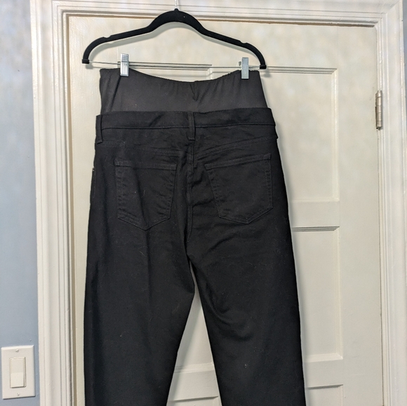 Maternity True Waistband Full Panel Girlfriend Jeans - Picture 4 of 10